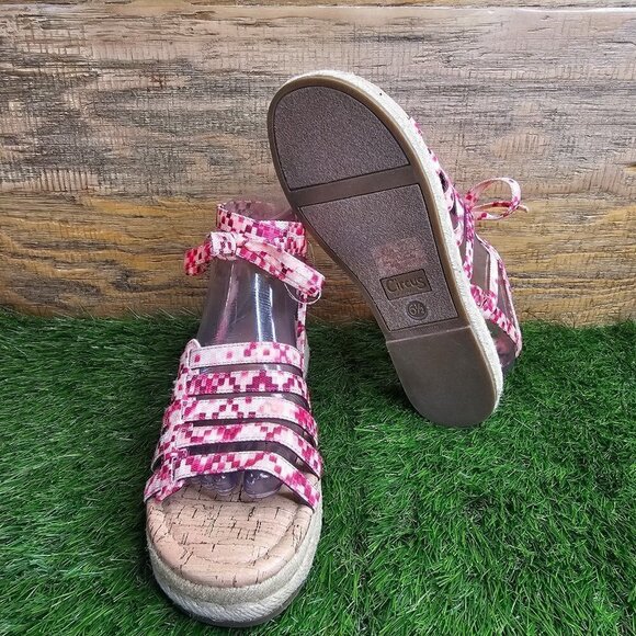 New Circus by Sam Edelman Pink Ariel Espadrille 6.5 - Picture 9 of 12